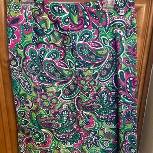 Talbot's Paisley Skirt